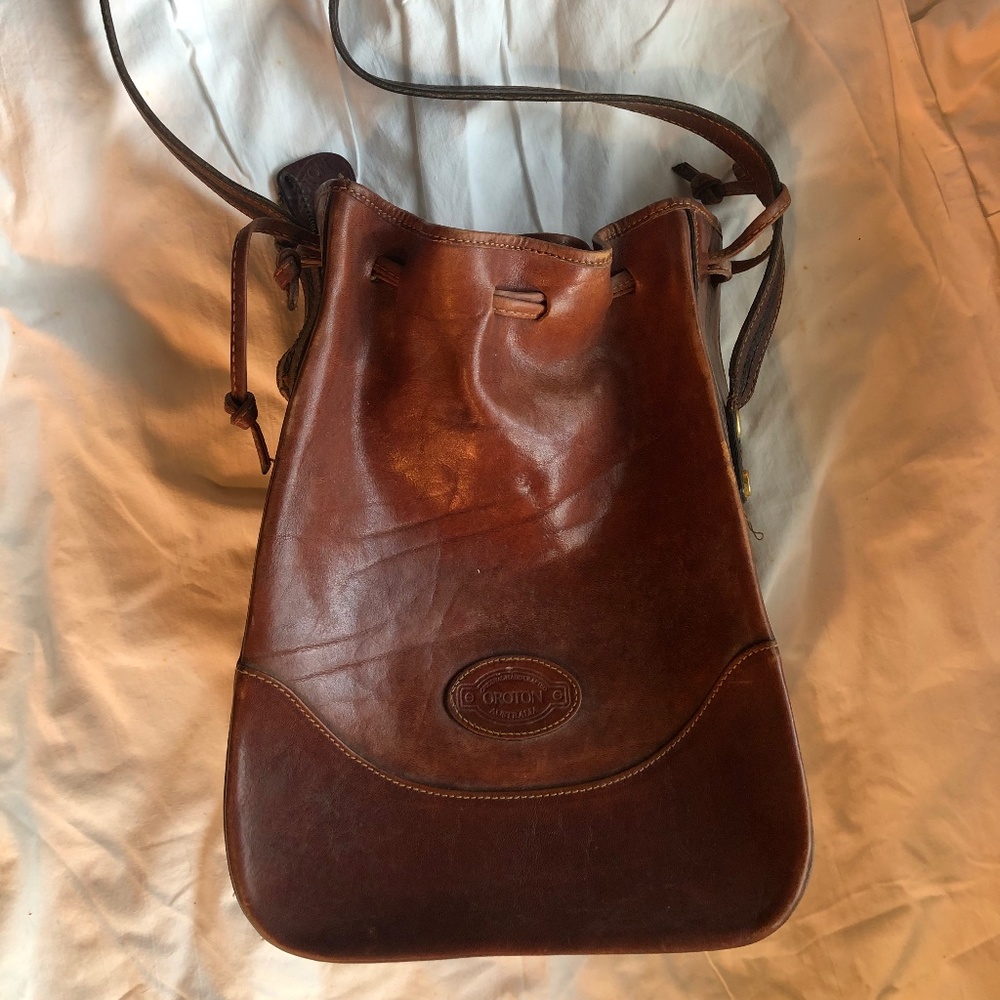 Vintage Oroton Genuine Leather Bag
